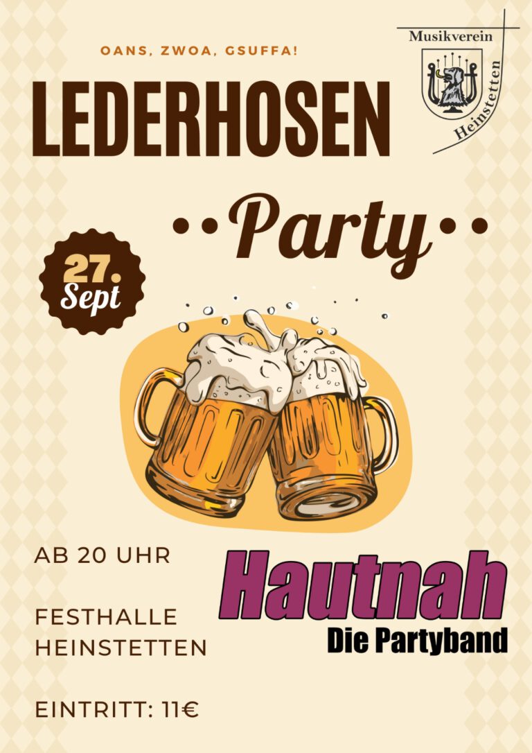 Mehr über den Artikel erfahren Weinfest: Party mit Hautnah am 27.09.24